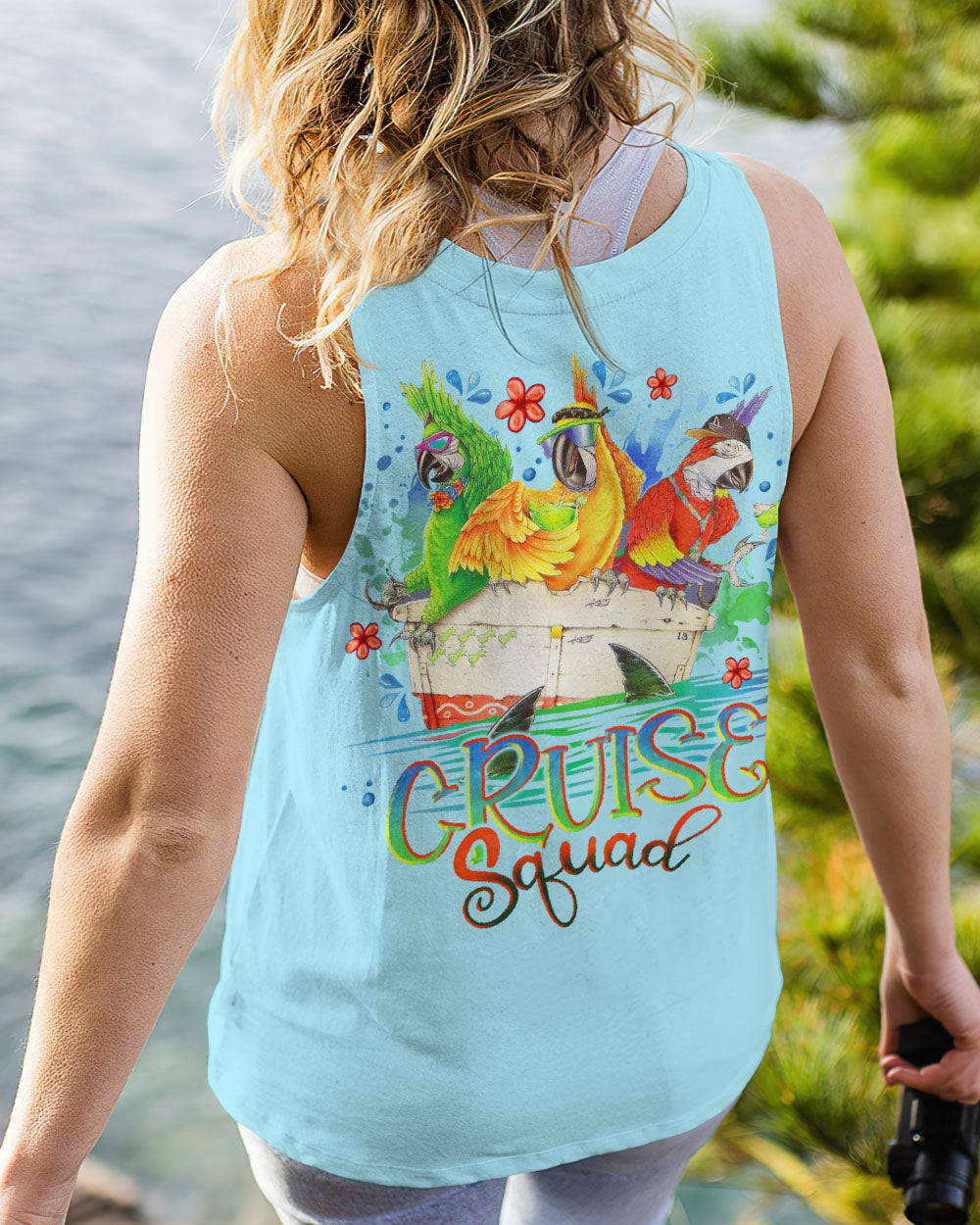 BLISSCORNERS CRUISE SQUAD PARROT ALL OVER PRINT