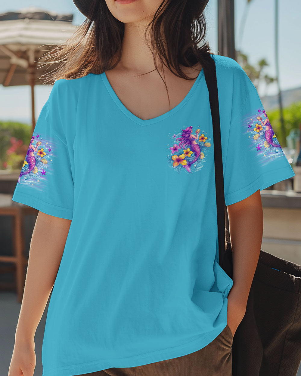 BLISSCORNERS SALTY LIL' BEACH MERMAID ALL OVER PRINT