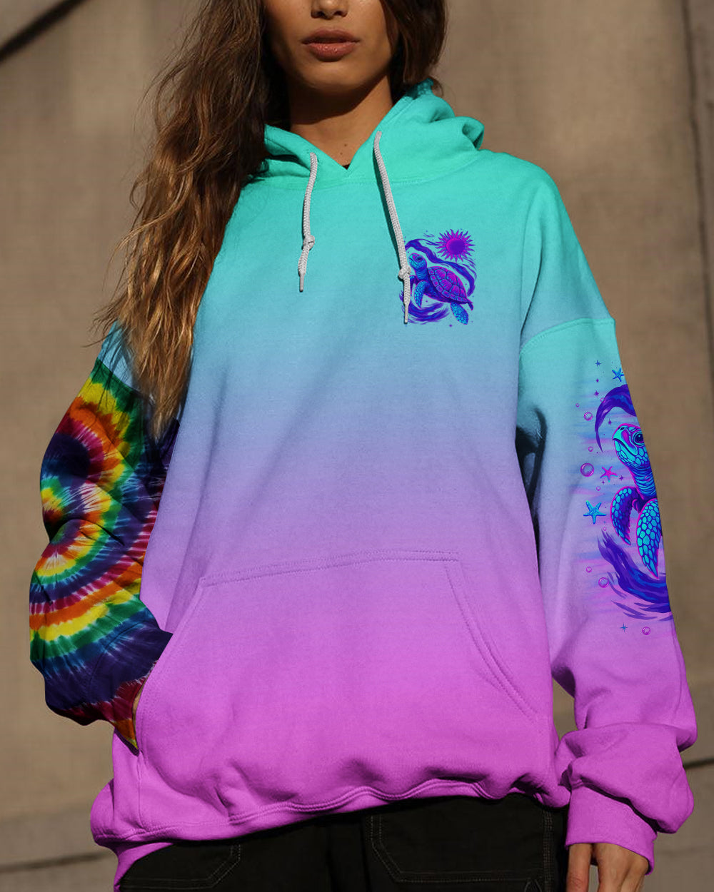 BLISSCORNERS SALTWATER HEALS EVERYTHING TURTLE ALL OVER PRINT