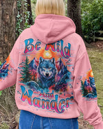 BLISSCORNERS BE WILD AND WANDER WOLF ALL OVER PRINT