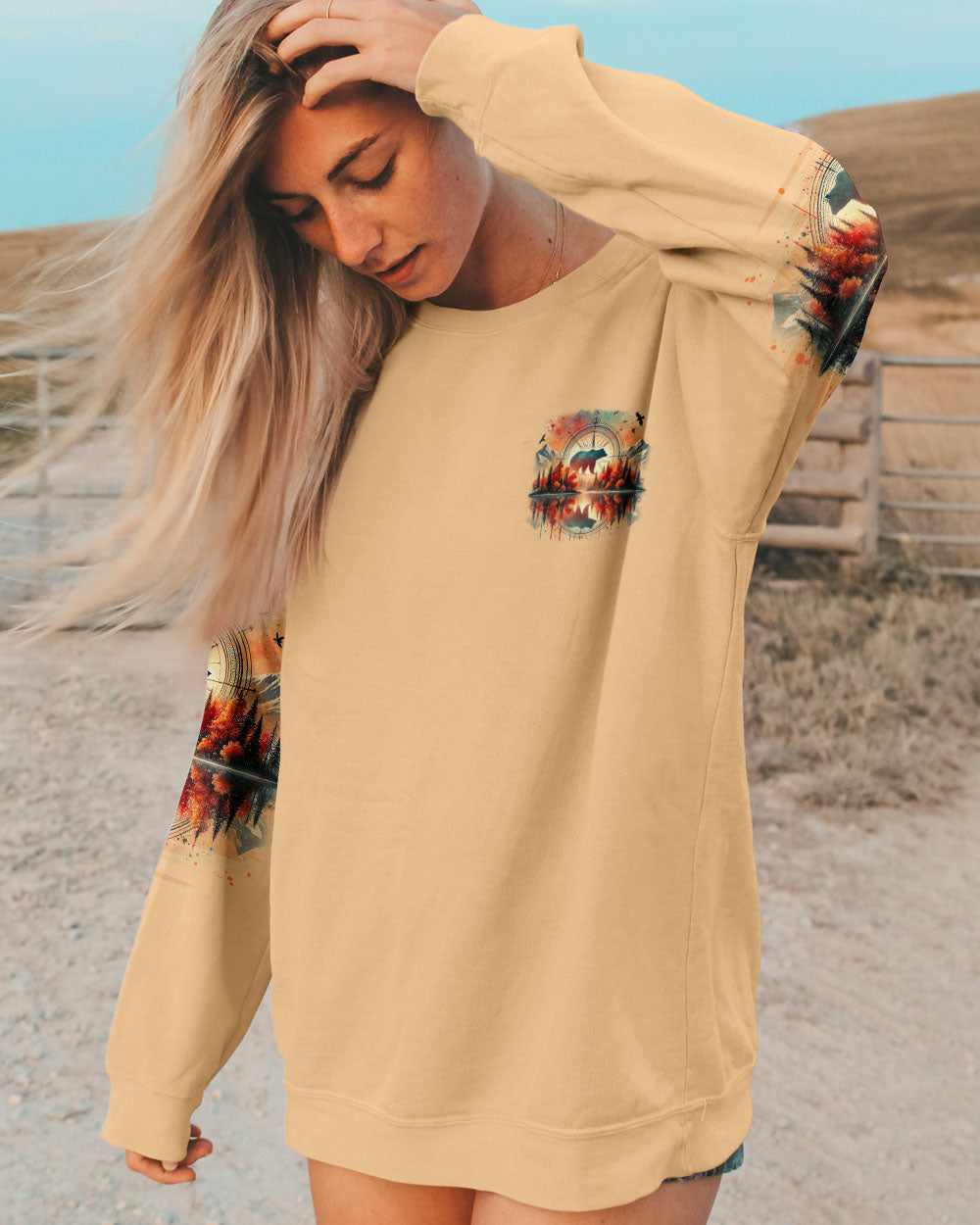 BLISSCORNERS AND INTO THE FOREST I GO BEAR ALL OVER PRINT