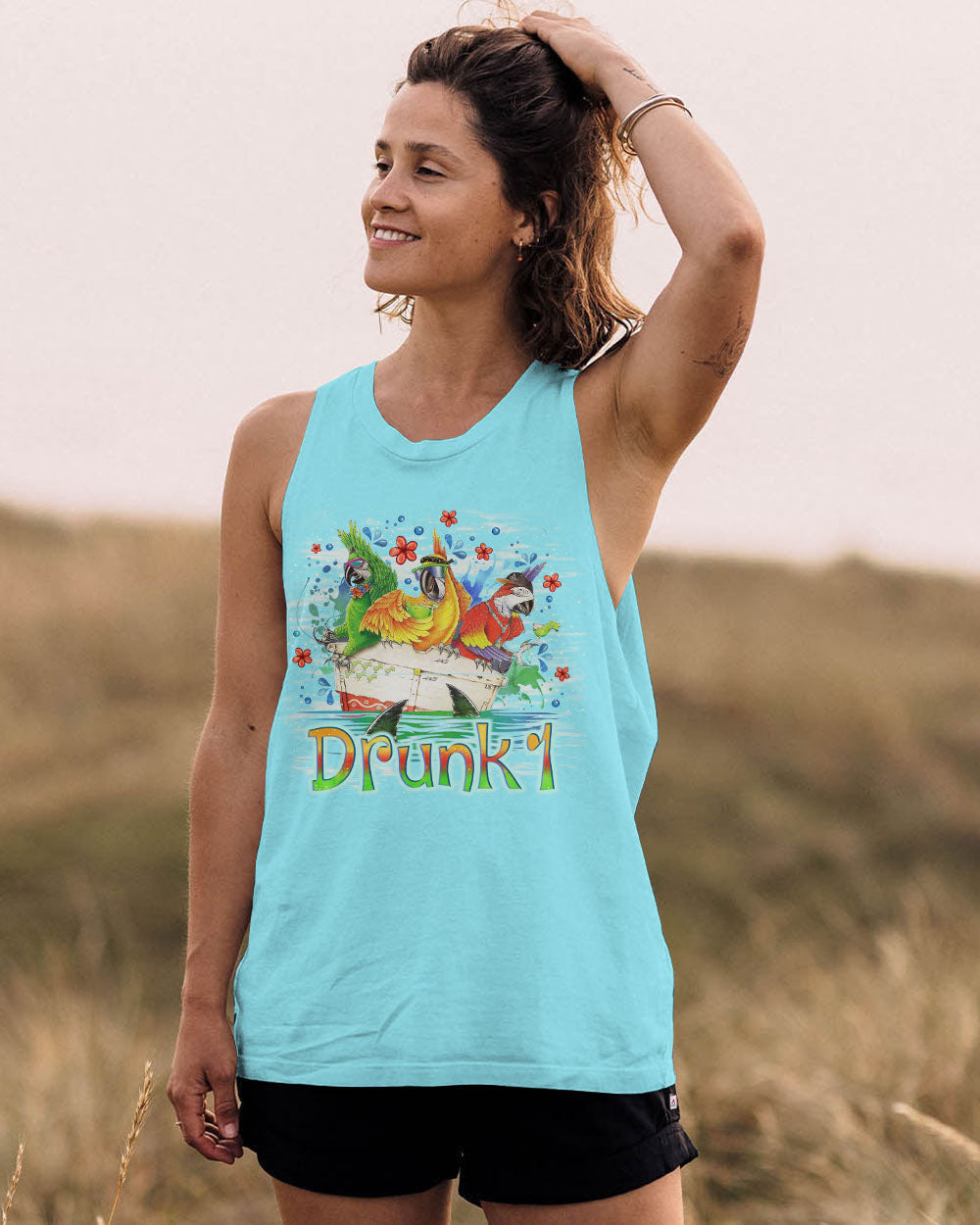 BLISSCORNERS IF LOST OR DRUNK PARROT ALL OVER PRINT