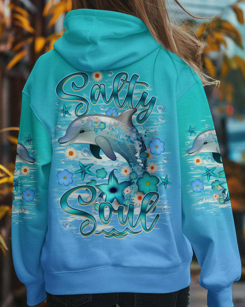 BLISSCORNERS SALTY SOUL DOLPHIN ALL OVER PRINT