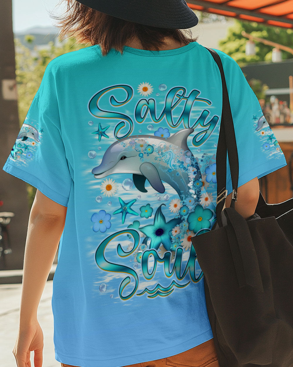 BLISSCORNERS SALTY SOUL DOLPHIN ALL OVER PRINT
