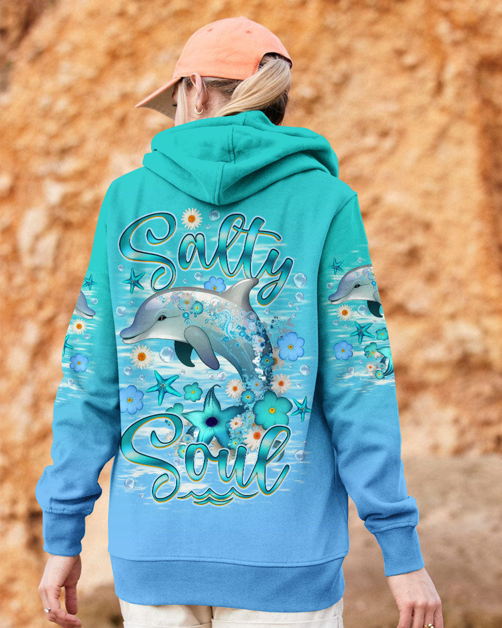 BLISSCORNERS SALTY SOUL DOLPHIN ALL OVER PRINT