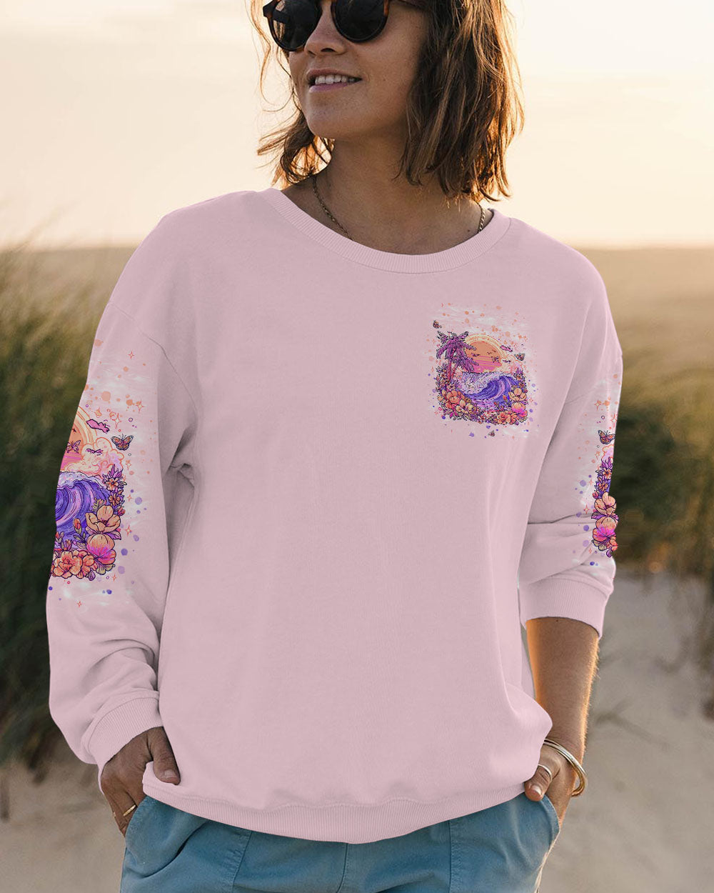 BLISSCORNERS BEACH BUM ON ISLAND TIME ALL OVER PRINT