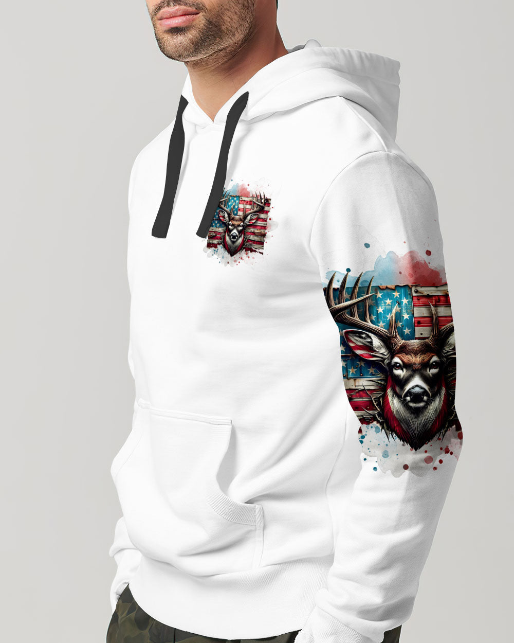 BLISSCORNERS BUCK AROUND AND FIND OUT DEER HUNTING ALL OVER PRINT