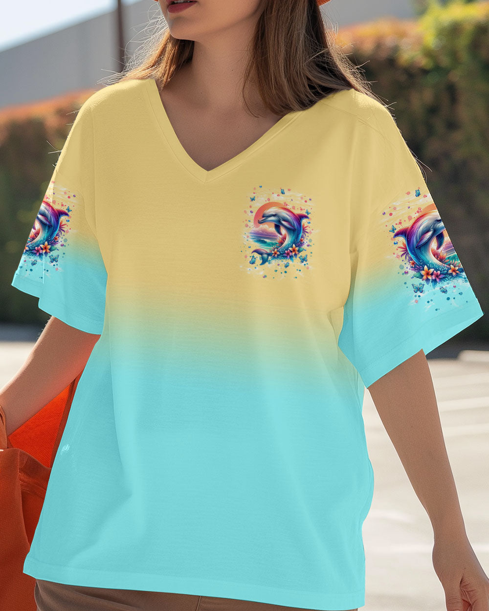 BLISSCORNERS SALTY SOUL DOLPHIN ALL OVER PRINT