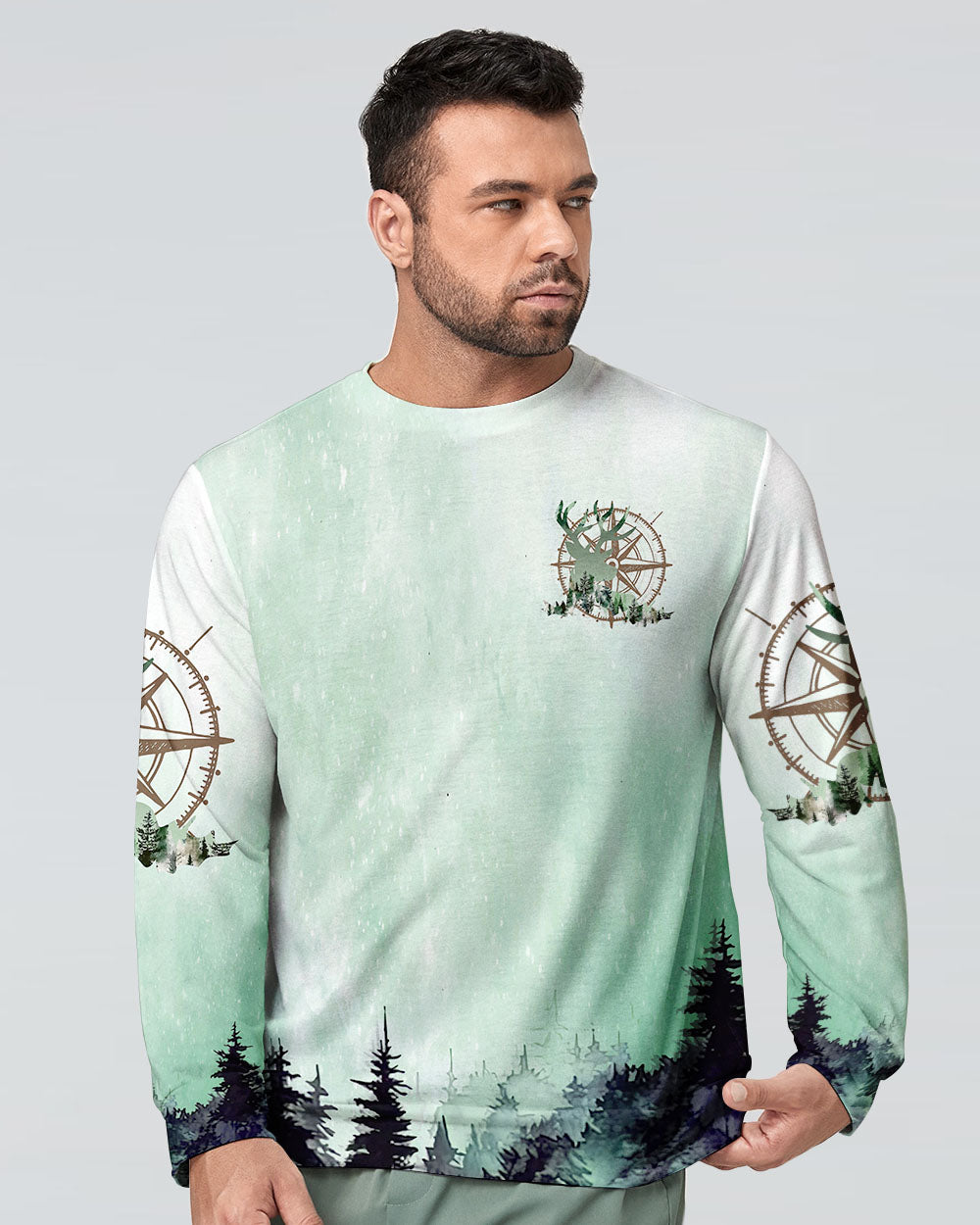 BLISSCORNERS LET'S FIND SOME PLACE TO GET LOST DEER ALL OVER PRINT