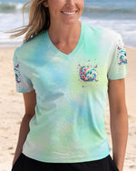 BLISSCORNERS BORN TO BE FREE LIKE A DOLPHIN AT SEA ALL OVER PRINT