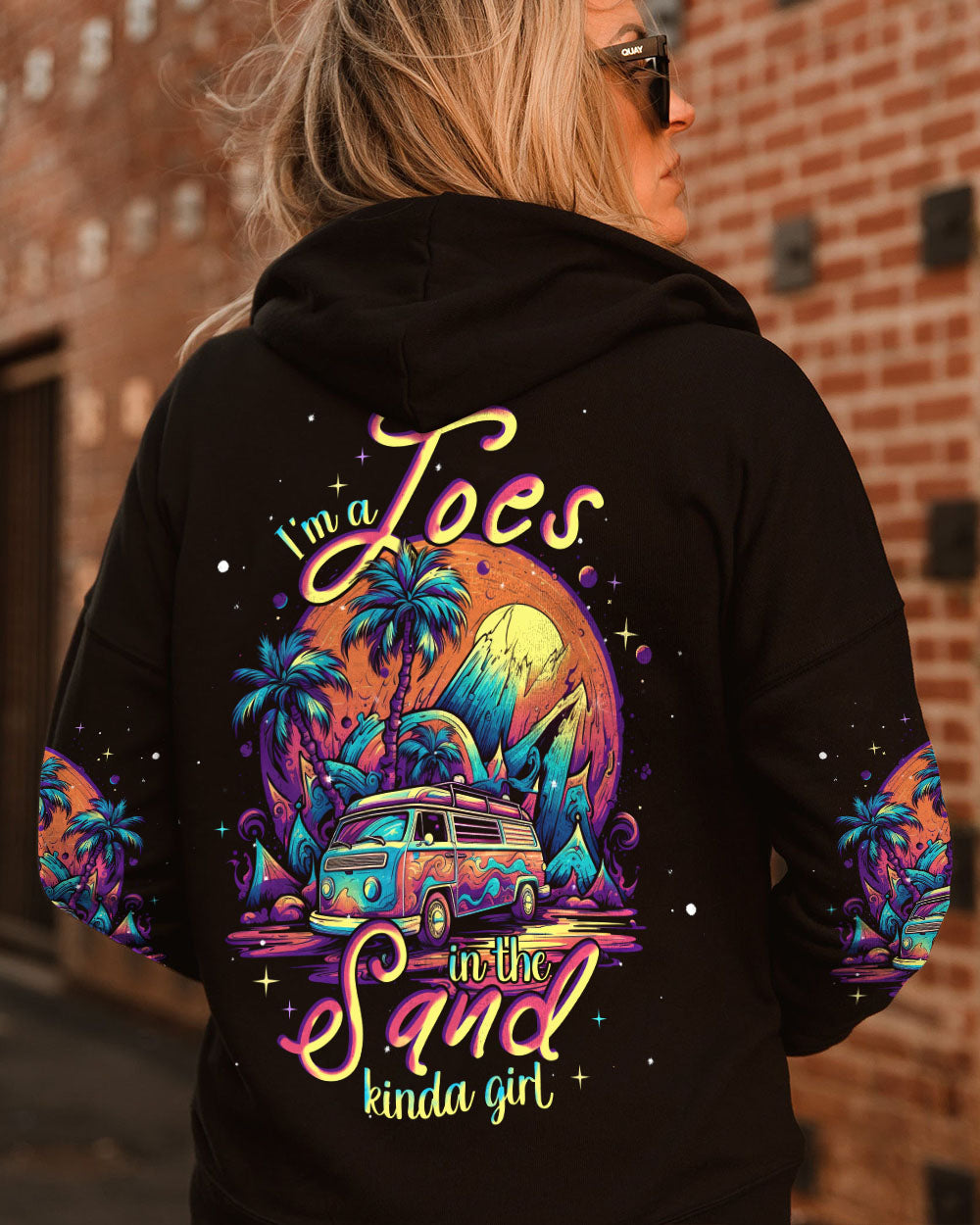 BLISSCORNERS I'M A TOES IN THE SAND KINDA GIRL ALL OVER PRINT