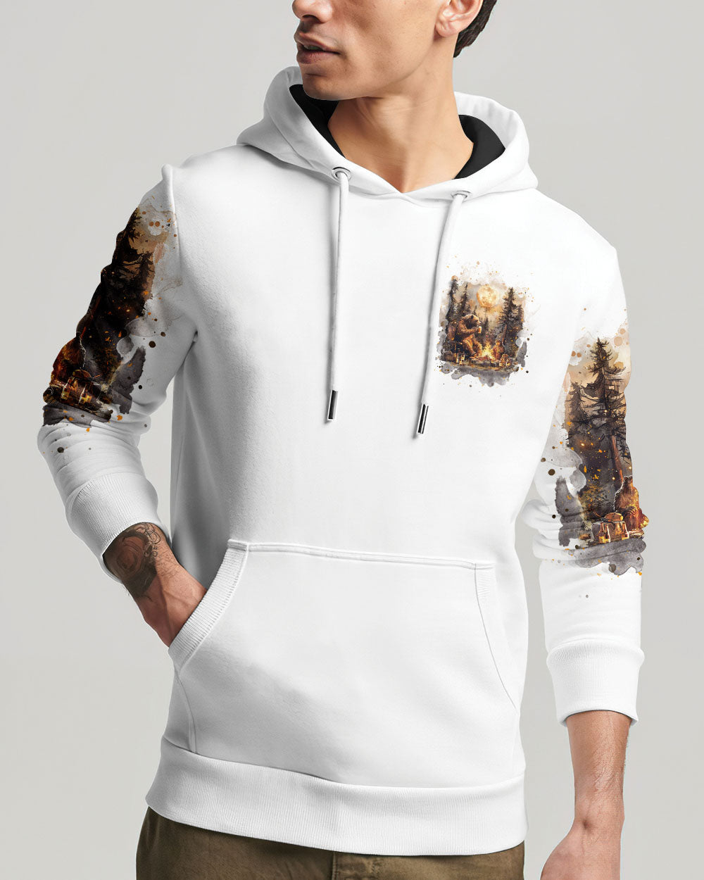 BLISSCORNERS MAKING MEMORIES ONE CAMPFIRE AT A TIME BEAR ALL OVER PRINT
