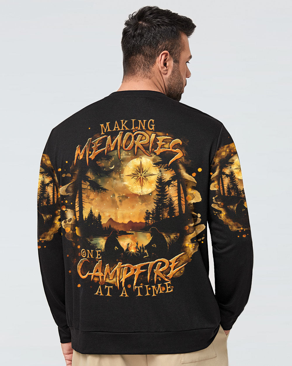 BLISSCORNERS MAKING MEMORIES ONE CAMPFIRE AT A TIME BIGFOOT ALL OVER PRINT