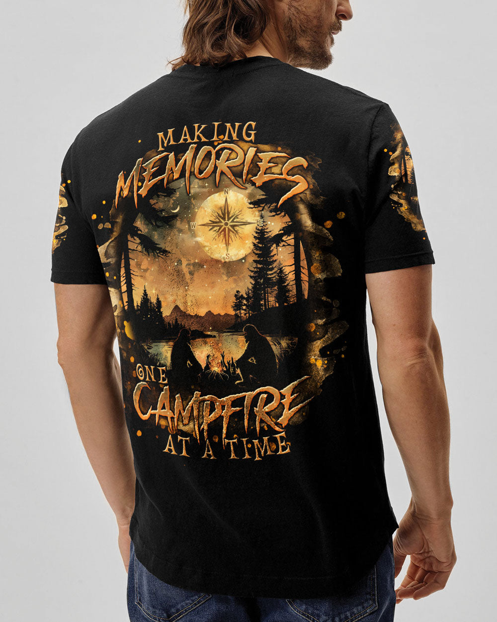BLISSCORNERS MAKING MEMORIES ONE CAMPFIRE AT A TIME BIGFOOT ALL OVER PRINT