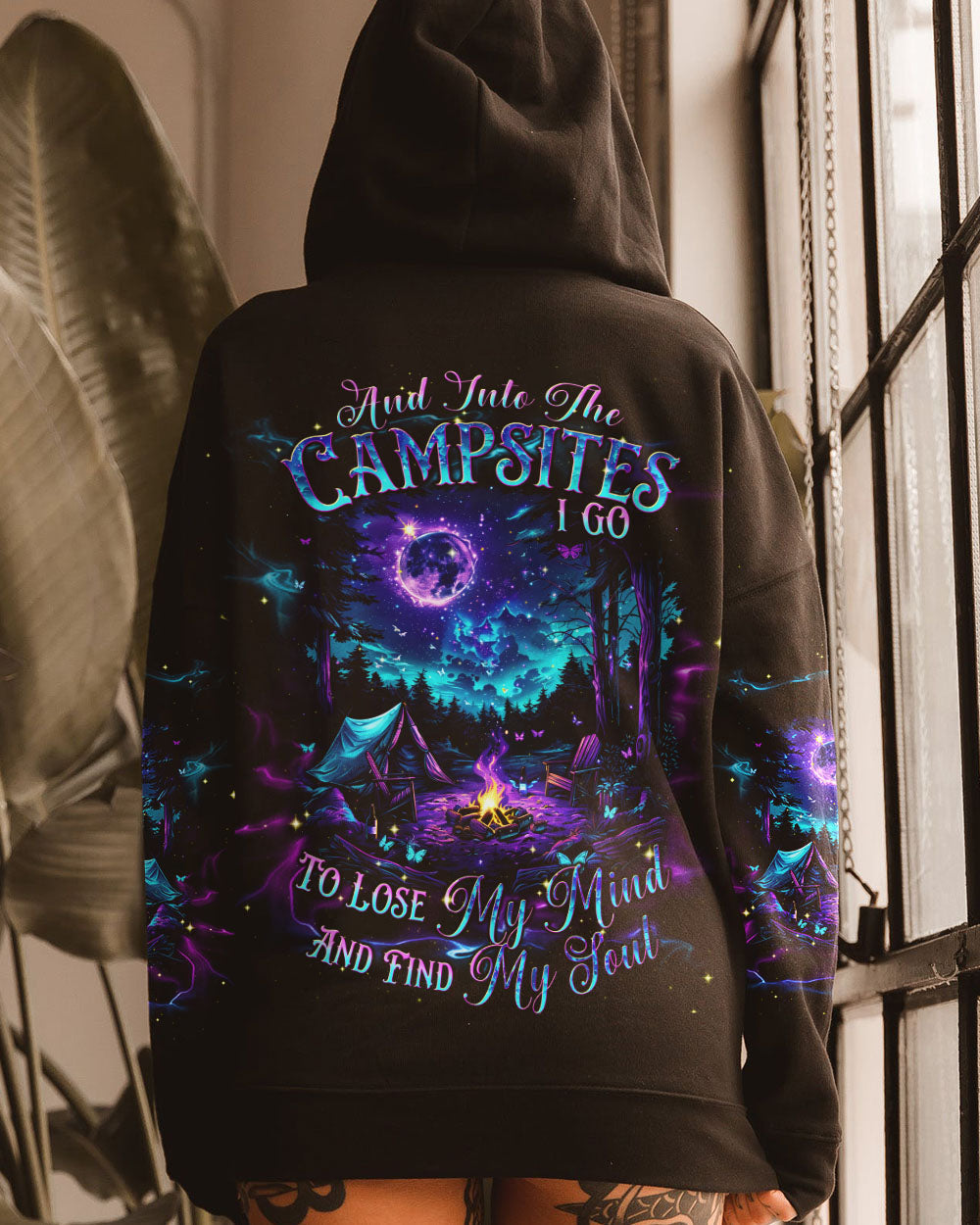 BLISSCORNERS AND INTO THE CAMPSITES I GO ALL OVER PRINT