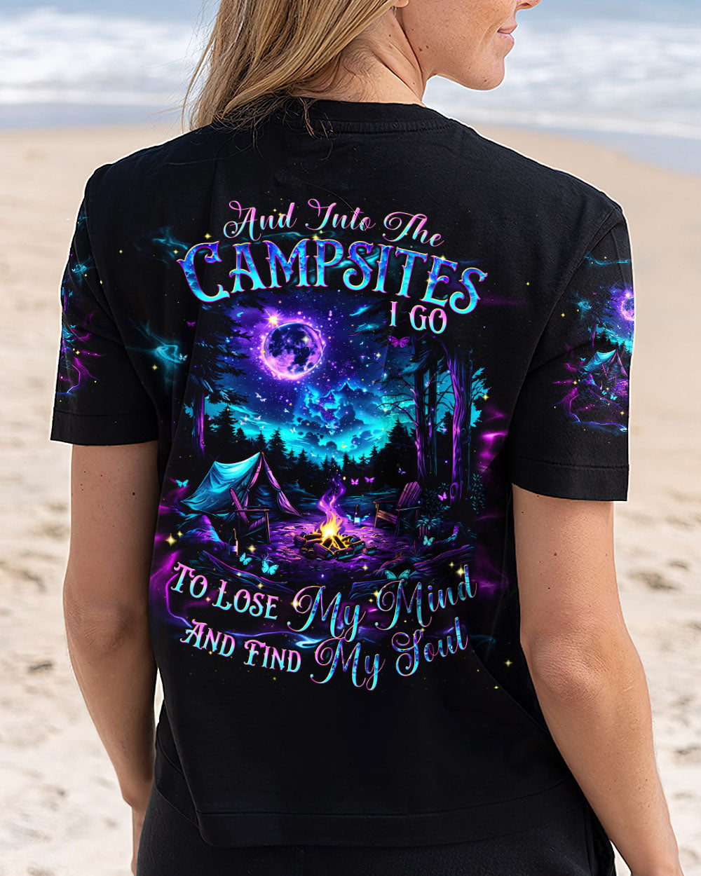 BLISSCORNERS AND INTO THE CAMPSITES I GO ALL OVER PRINT