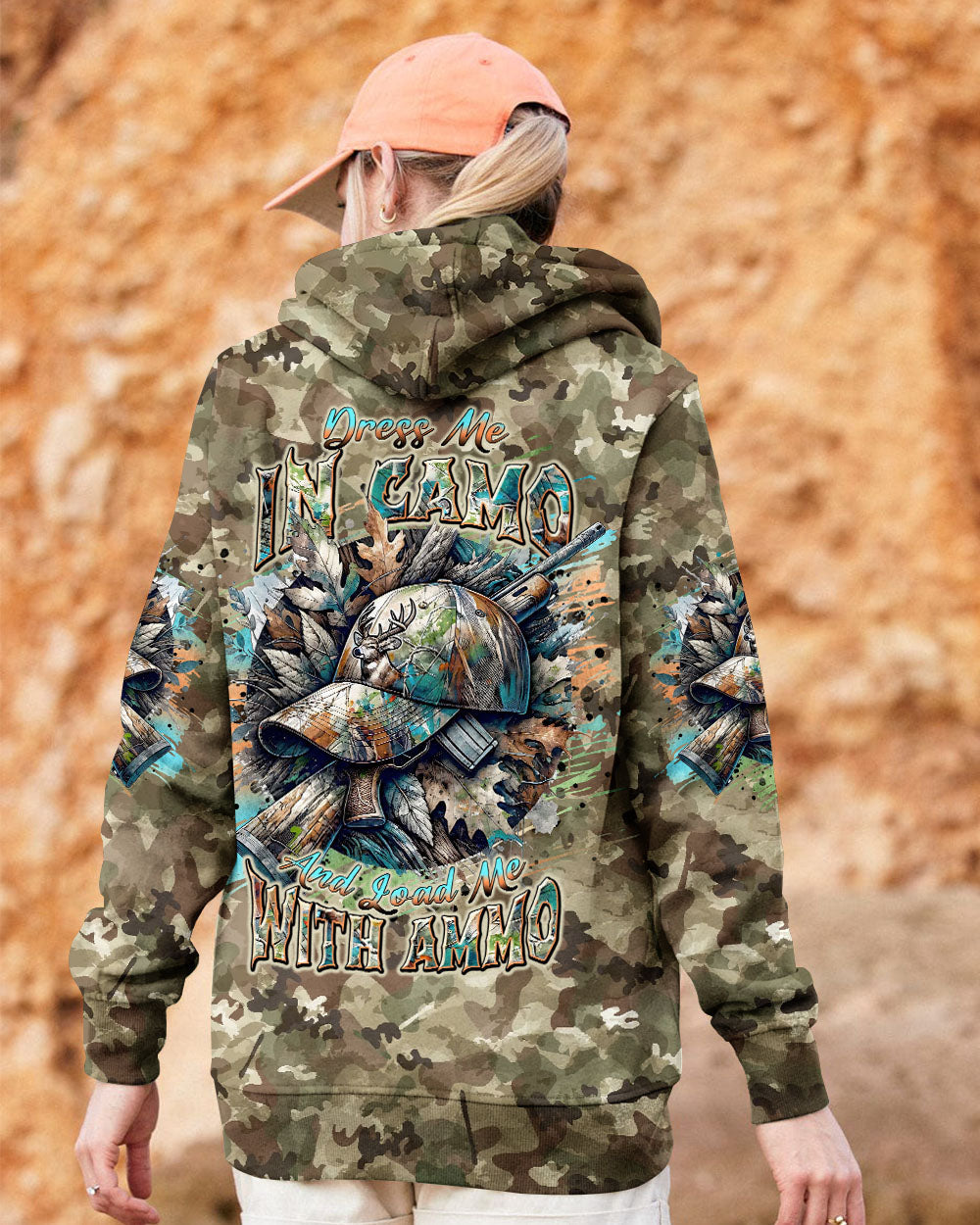 BLISSCORNERS DRESS ME IN CAMO HUNTING ALL OVER PRINT