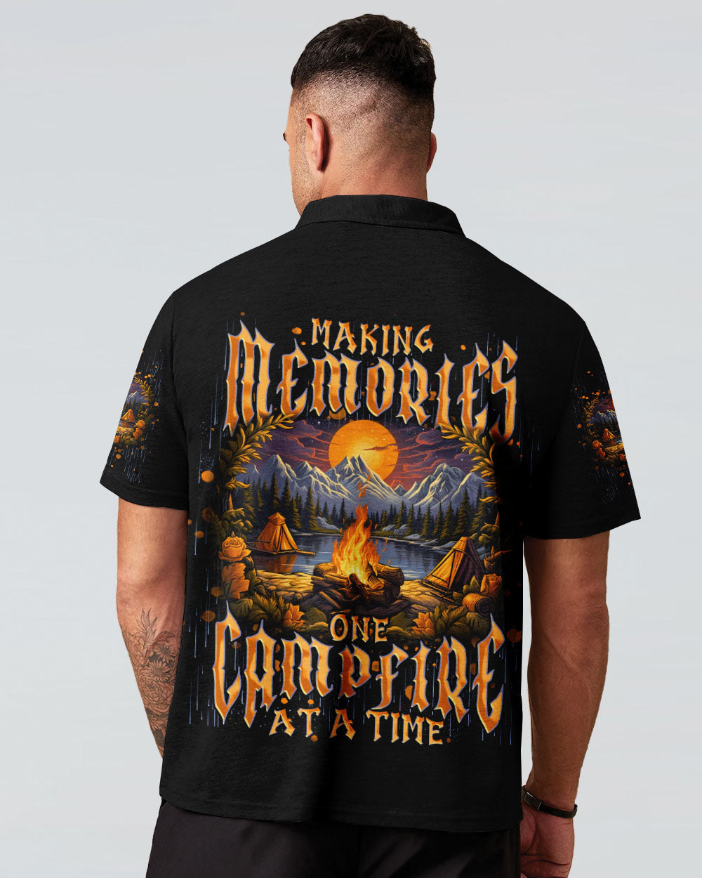 BLISSCORNERS MAKING MEMORIES ONE CAMPFIRE AT A TIME ALL OVER PRINT