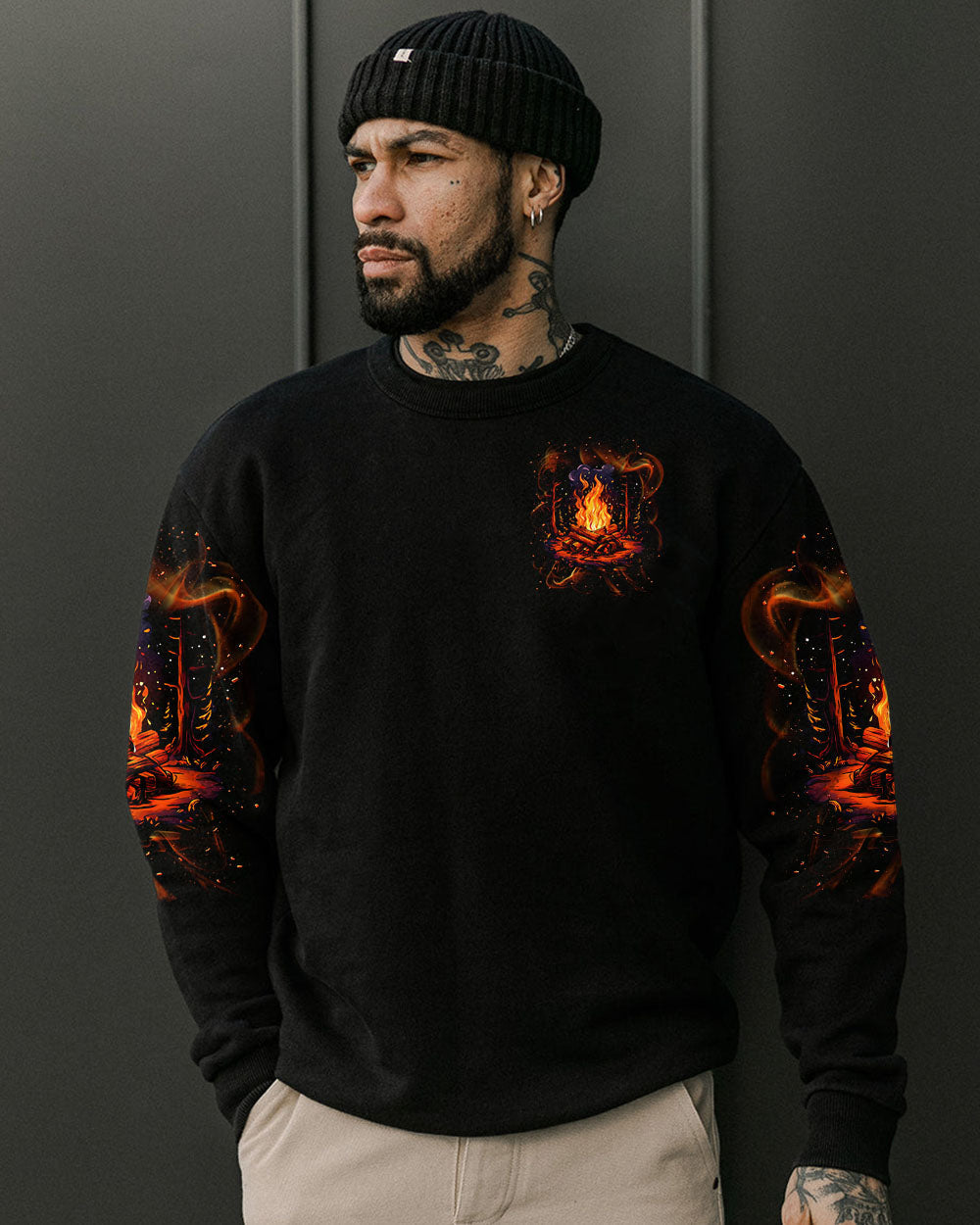 BLISSCORNERS MAKING MEMORIES ONE CAMPFIRE AT A TIME ALL OVER PRINT