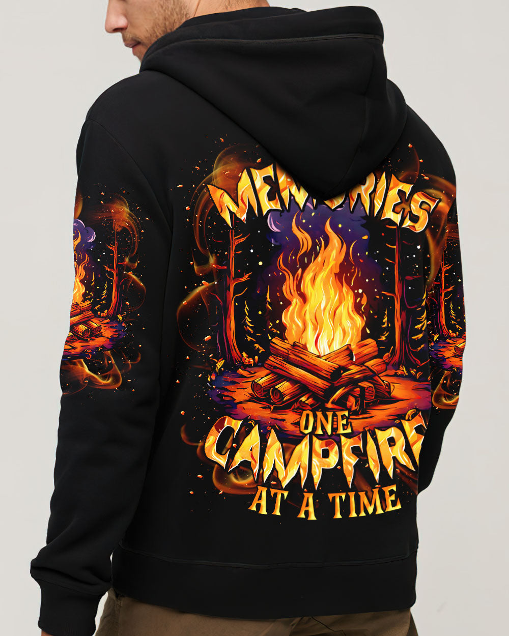 BLISSCORNERS MAKING MEMORIES ONE CAMPFIRE AT A TIME ALL OVER PRINT