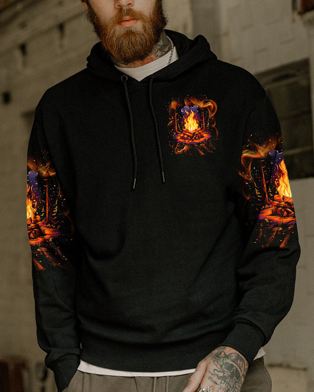 BLISSCORNERS MAKING MEMORIES ONE CAMPFIRE AT A TIME ALL OVER PRINT