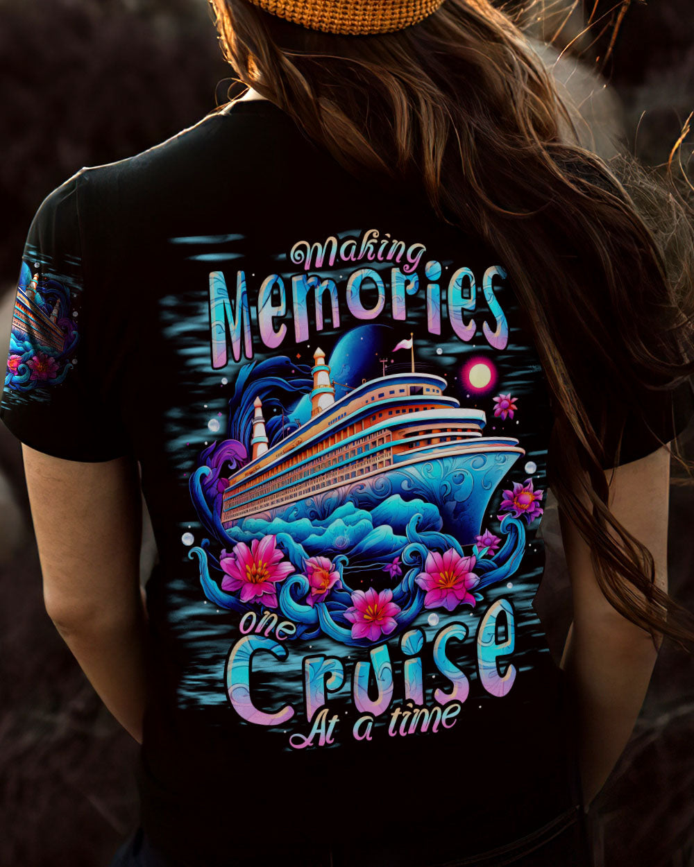 BLISSCORNERS MAKE MEMORIES ONE CRUISE ALL OVER PRINT
