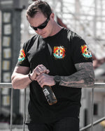 BLISSCORNERS AND INTO THE FOREST I GO BIGFOOT COMPASS ALL OVER PRINT