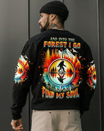 BLISSCORNERS AND INTO THE FOREST I GO BIGFOOT COMPASS ALL OVER PRINT