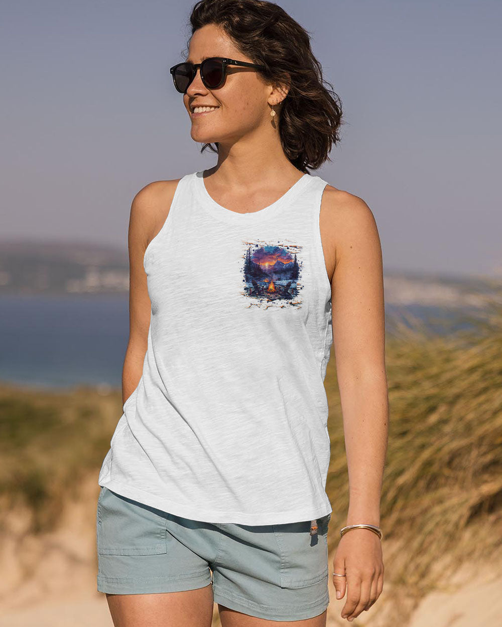 BLISSCORNERS MAKING MEMORIES ONE CAMPFIRE AT A TIME ALL OVER PRINT