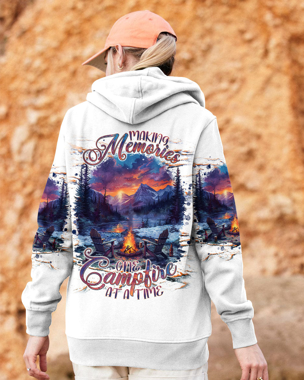 BLISSCORNERS MAKING MEMORIES ONE CAMPFIRE AT A TIME ALL OVER PRINT