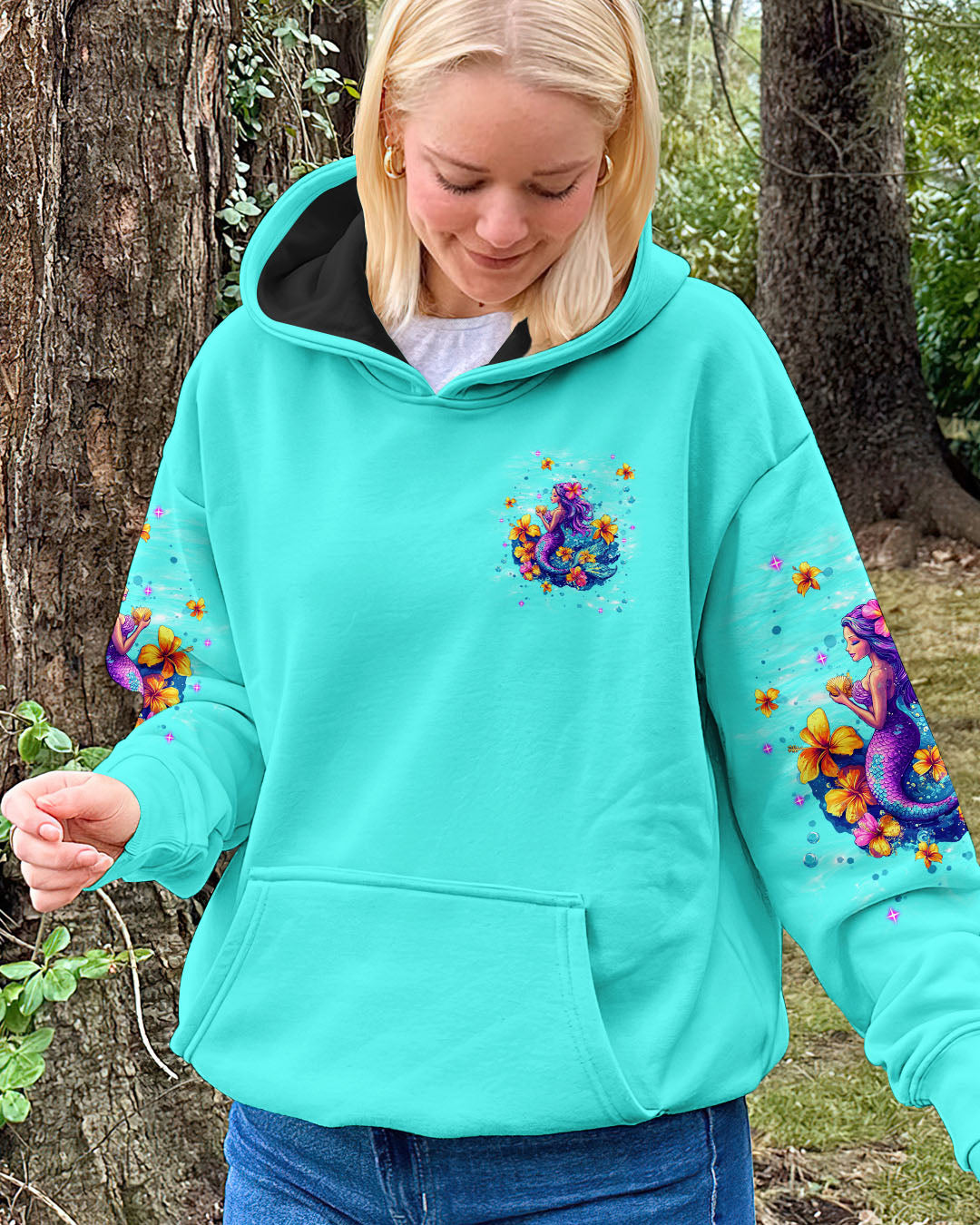 BLISSCORNERS SALTY BUT SWEET MERMAID ALL OVER PRINT
