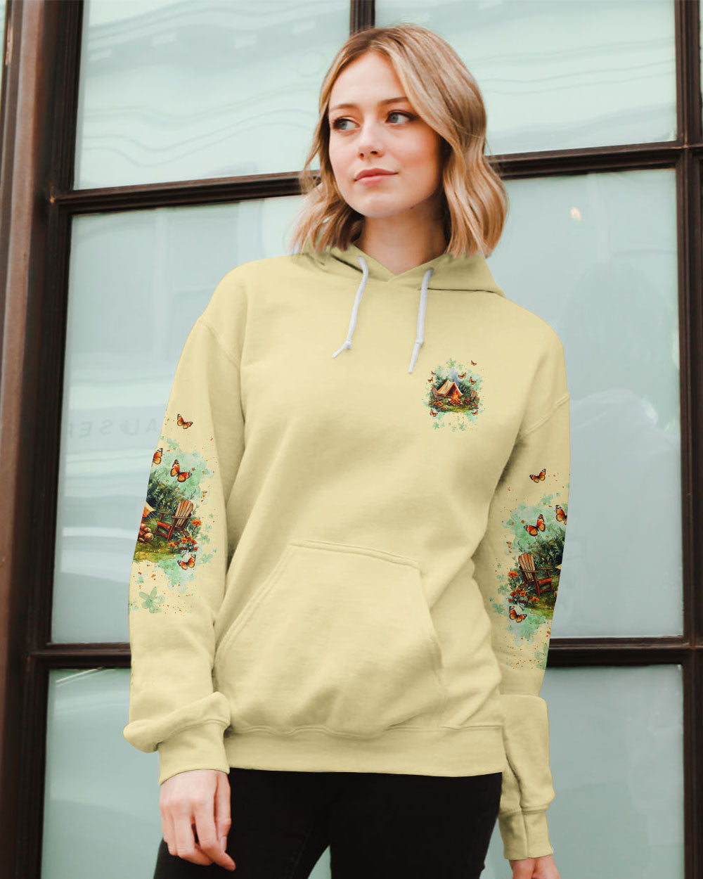 BLISSCORNERS BORN TO EXPLORE DESTINED TO BE WILD ALL OVER PRINT