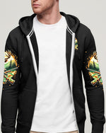 BLISSCORNERS NO BRAGGING UNTIL YOU'RE DRAGGING DEER HUNTING ALL OVER PRINT