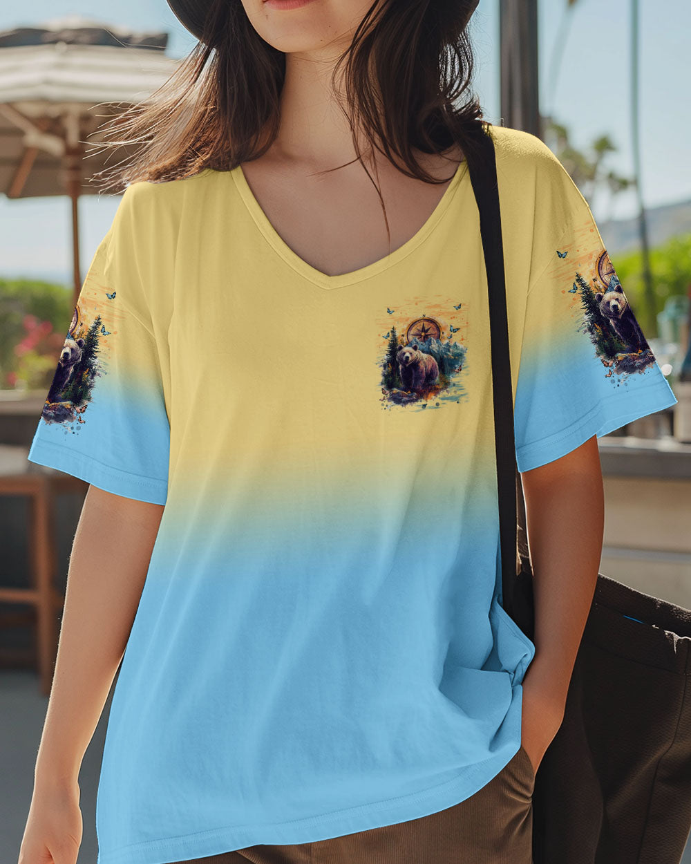 BLISSCORNERS AND INTO THE FOREST I GO BEAR ALL OVER PRINT