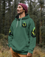 BLISSCORNERS AND INTO THE FOREST I GO BIGFOOT ALL OVER PRINT