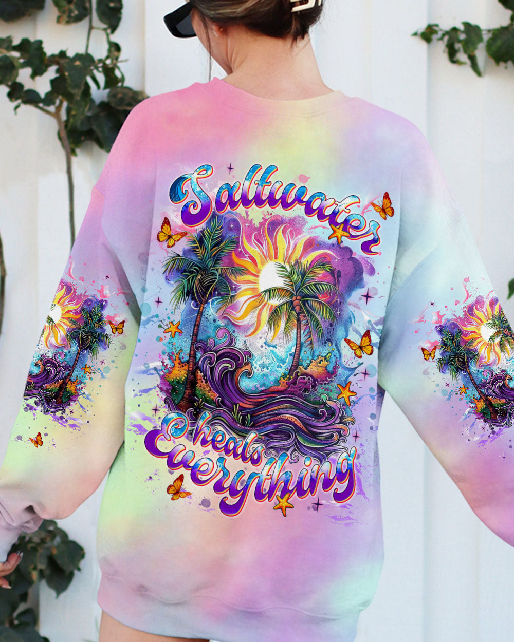 BLISSCORNERS SALTWATER HEALS EVERYTHING ALL OVER PRINT