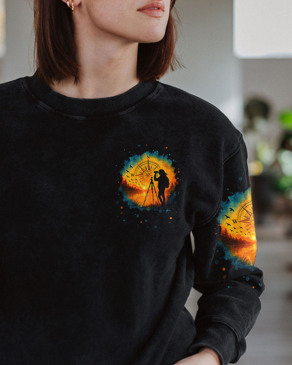 BLISSCORNERS I'M NOT LOST I'M BIRD WATCHING ALL OVER PRINT