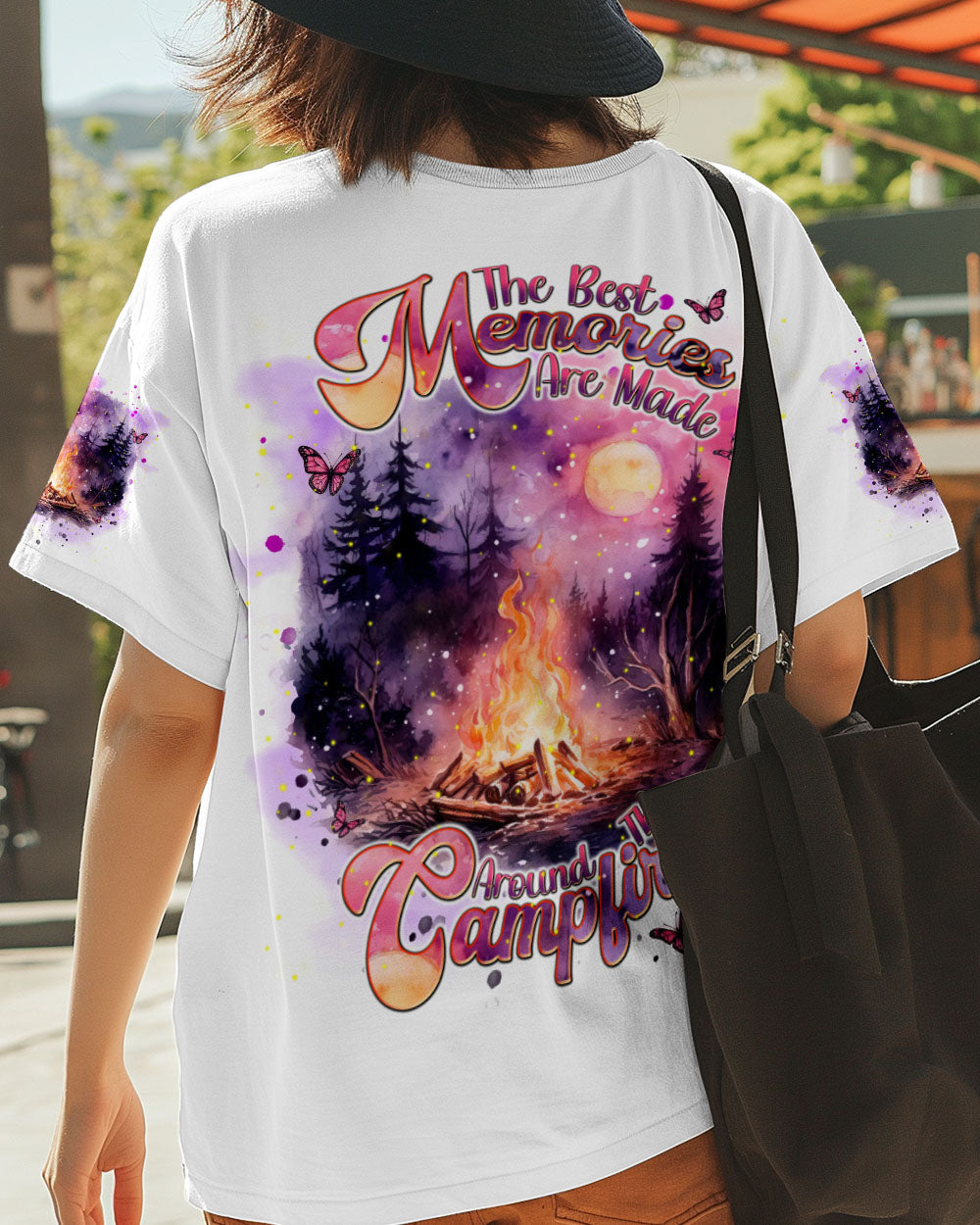 BLISSCORNERS THE BEST MEMORIES ARE MADE AROUND THE CAMPFIRE ALL OVER PRINT