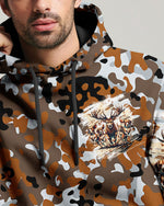 BLISSCORNERS TURN 'EM LOOSE HUNTING DEER FOXHOUND DOG ALL OVER PRINT