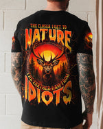 BLISSCORNERS THE CLOSER I GET TO NATURE DEER ALL OVER PRINT