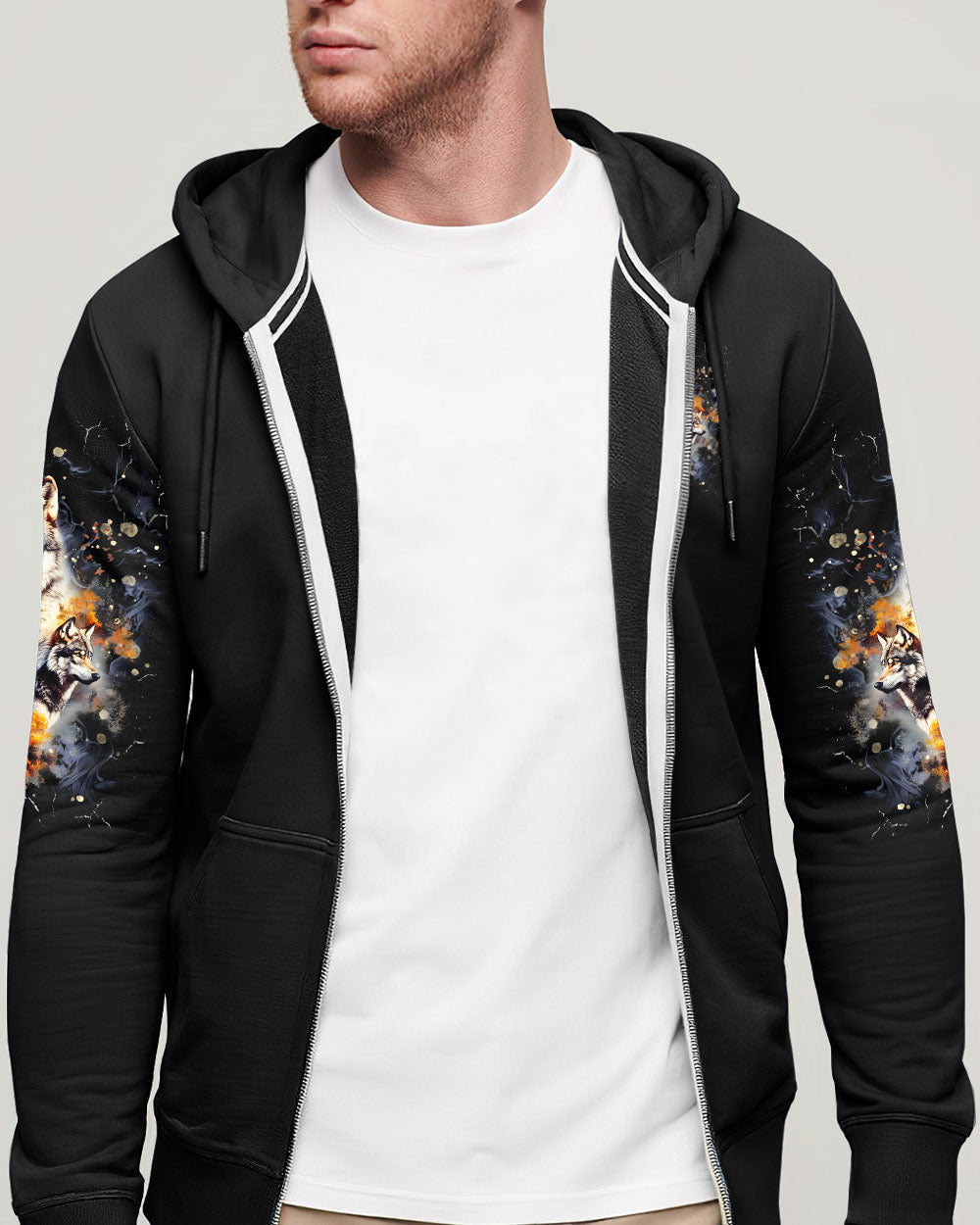 BLISSCORNERS AND INTO THE FOREST I GO WOLF ALL OVER PRINT