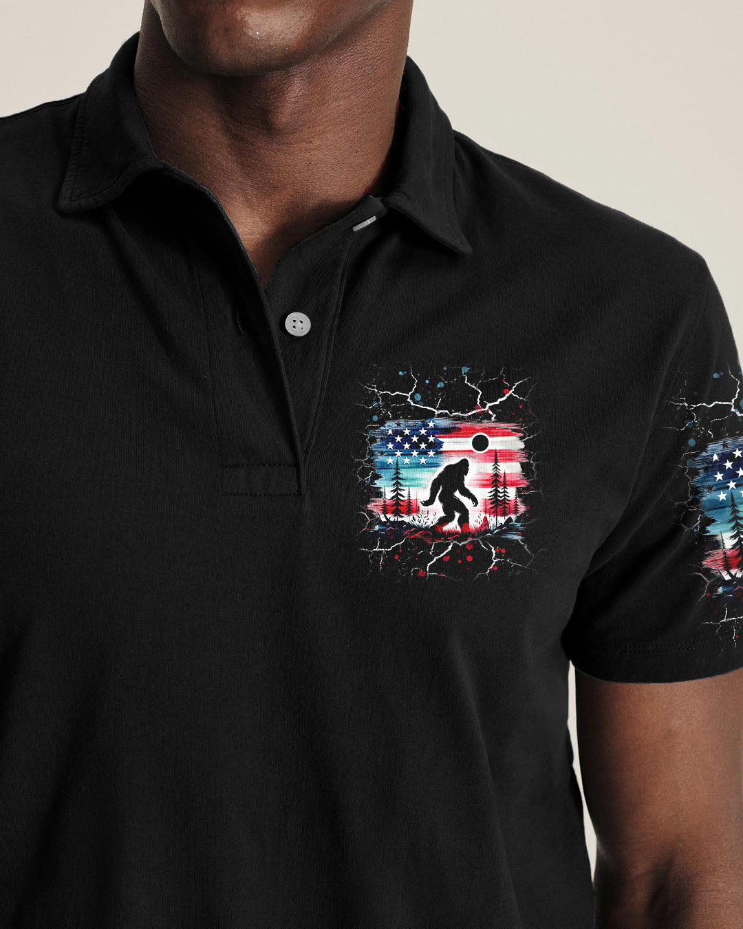 BLISSCORNERS HELLO DARKNESS MY OLD FRIEND BIGFOOT ALL OVER PRINT - TLNT2710252