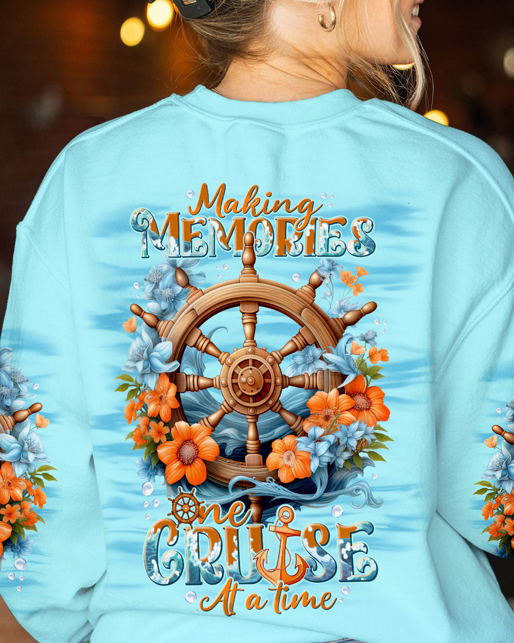 BLISSCORNERS MAKING MEMORIES ONE CRUISE WHEEL ALL OVER PRINT