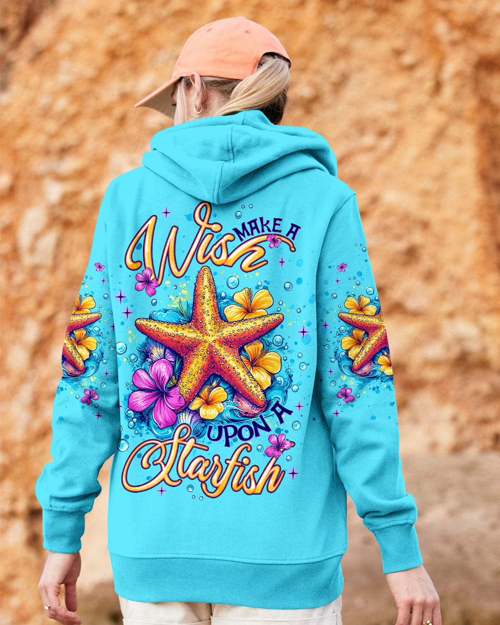 BLISSCORNERS MAKE A WISH UPON A STARFISH ALL OVER PRINT