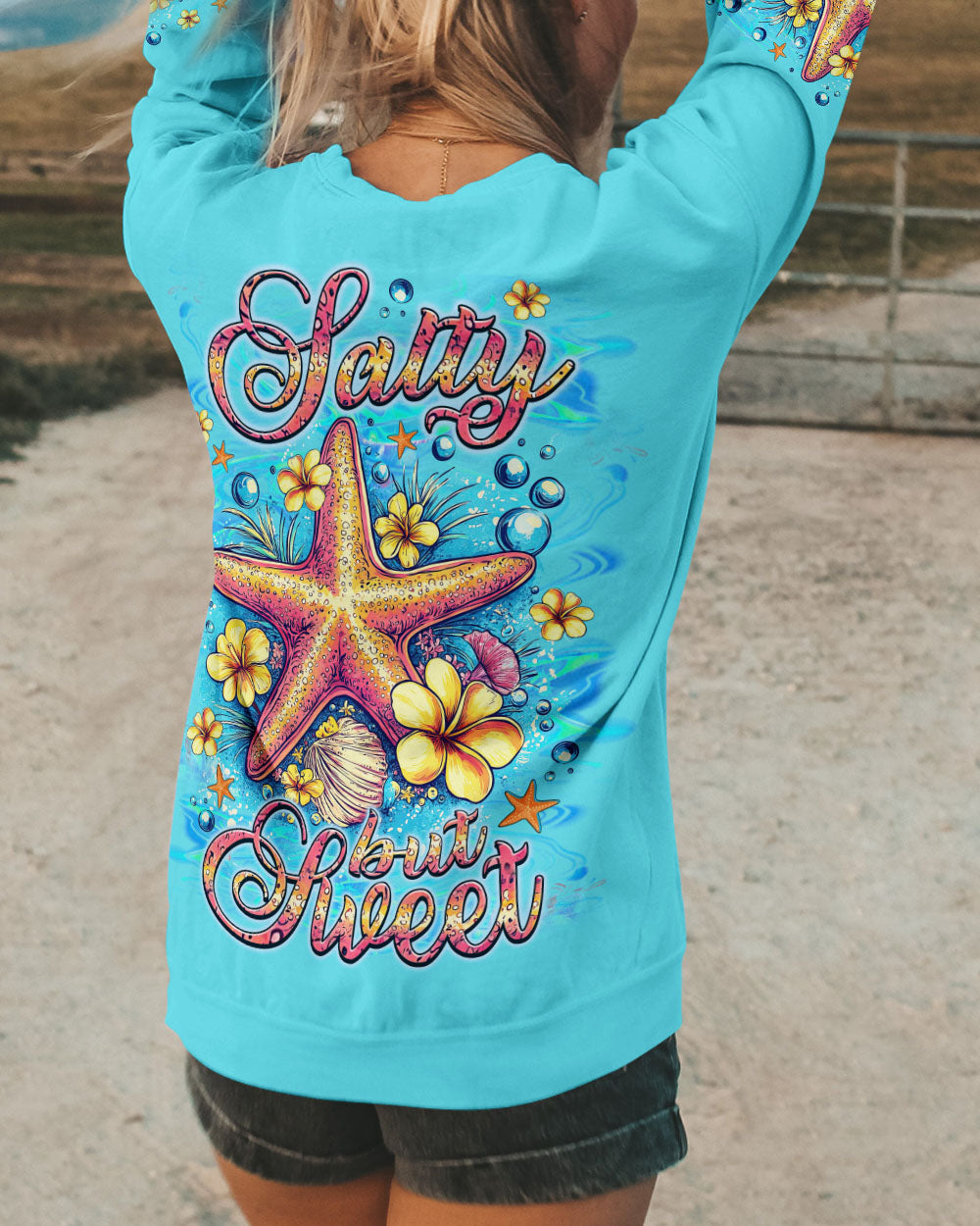 BLISSCORNERS SALTY BUT SWEET STARFISH ALL OVER PRINT