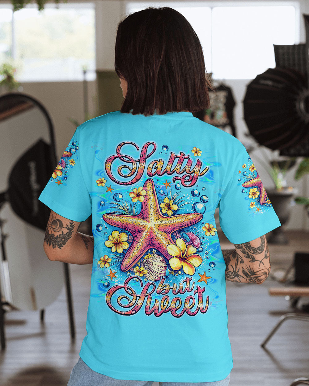 BLISSCORNERS SALTY BUT SWEET STARFISH ALL OVER PRINT
