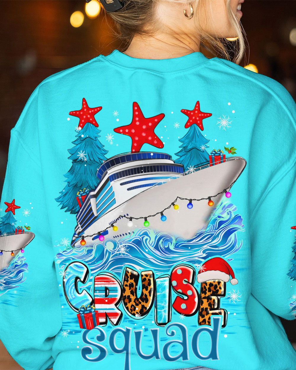 BLISSCORNERS CRUISE SQUAD CHRISTMAS ALL OVER PRINT