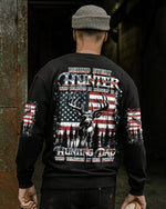 BLISSCORNERS BEHIND EVERY HUNTER HUNTING DEER ALL OVER PRINT