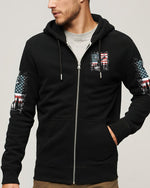 BLISSCORNERS BEHIND EVERY HUNTER HUNTING DEER ALL OVER PRINT