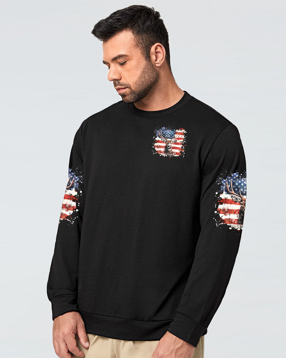 BLISSCORNERS THE CLOSER I GET TO NATURE DEER ALL OVER PRINT